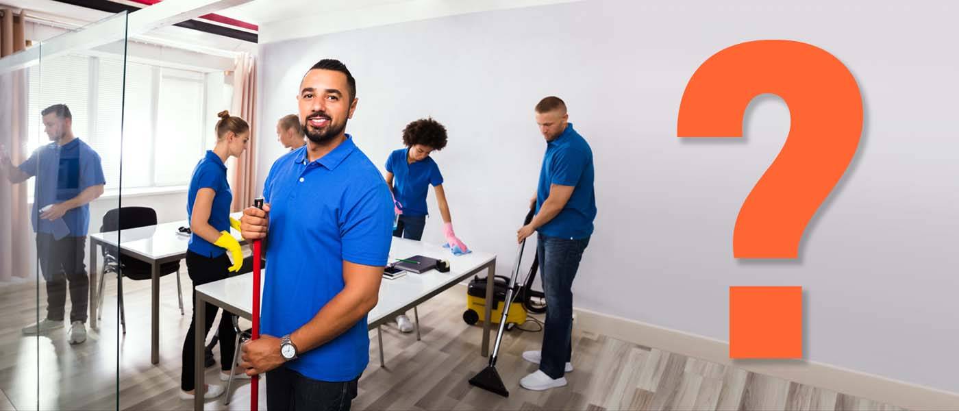 Cleaning Franchise Crew At Work